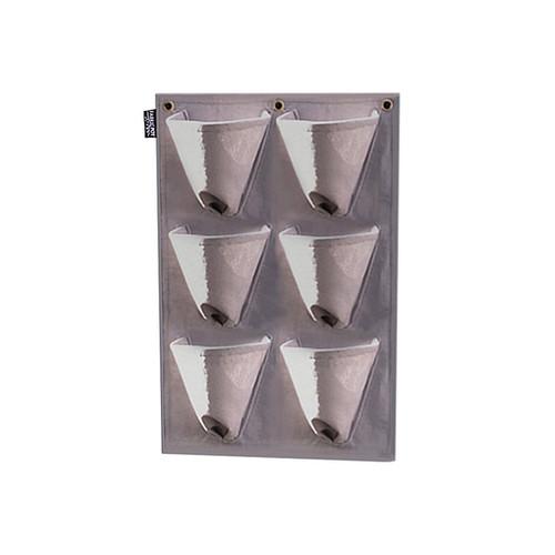FabricPot x6 Tapered Wall Hanging