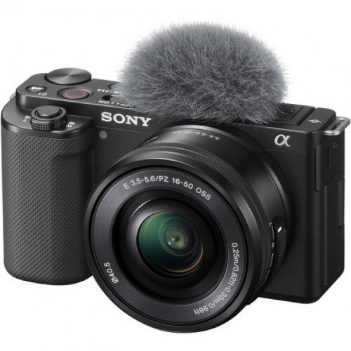 Sony Alpha ZV-E10+16-50mm Lens (Black)