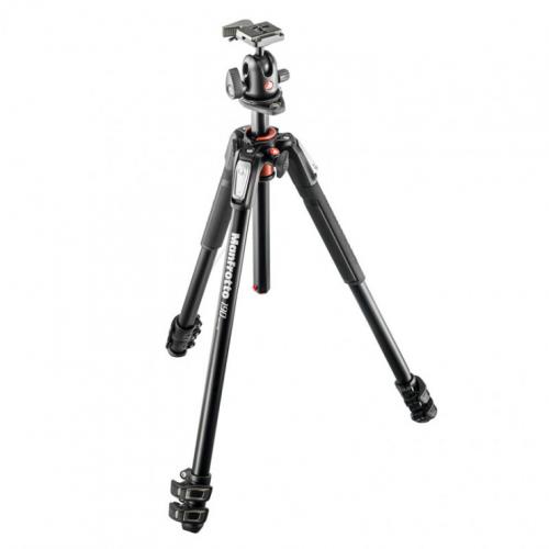 Manfrotto MK190XPRO3-BH Aluminum Tripod with 496RC2 Ball Head