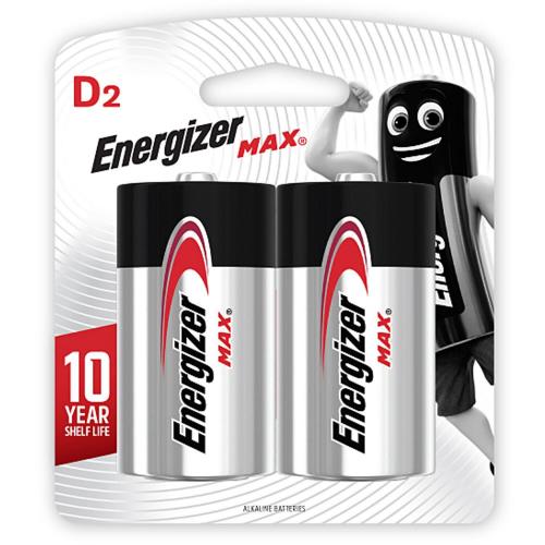 Energizer MAX Alkaline D Card 2