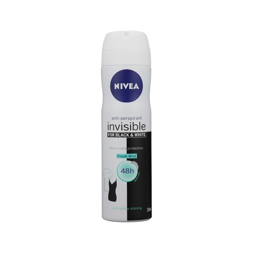 Nivea Invisible Black & White Fresh Aerosol 150ml