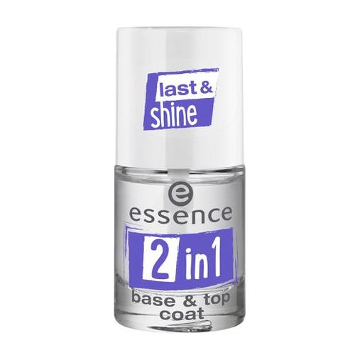 essence 2-In-1 Base and Top Coat Transparent