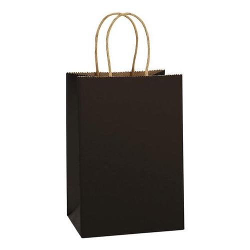 Kraft Paper Gift Bags(12 Pack) - Black