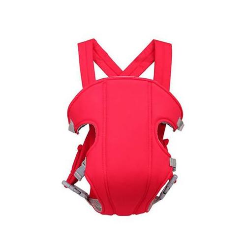 Baby Carrier Wrap Infant Carrier Sling Front and Back Backpack-Red