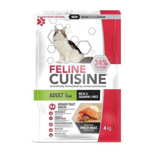 Feline Cuisine - Adult Salmon & Rice - 4kg