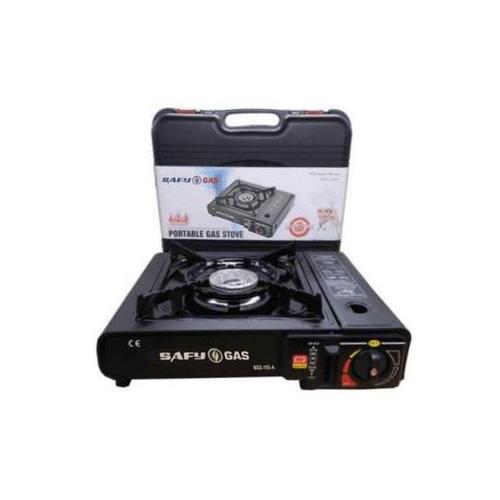 Safy - Single Burner Canister Camping Gas Stove with Travel Case