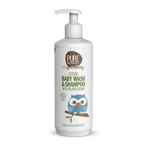Pure Beginnings - Soothing Baby Wash and Shampoo with Organic Baobab 500ml