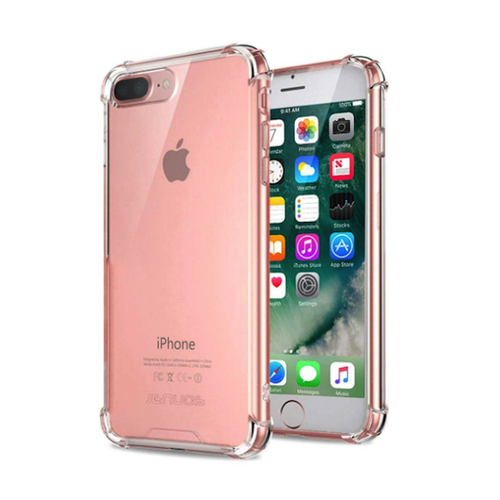 Shockproof TPU Gel Cover for iPhone 8 PLUS - Clear