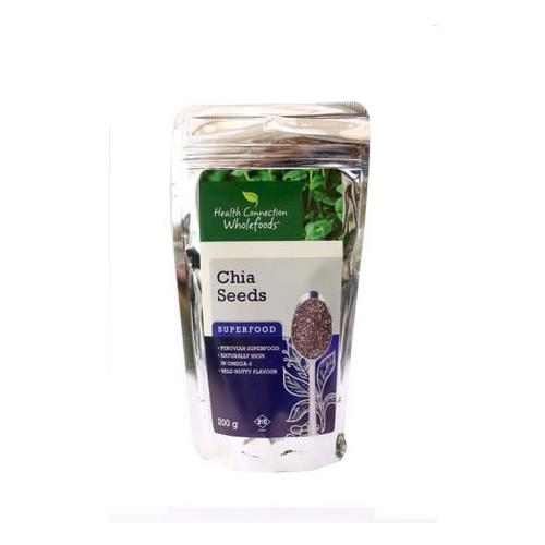 Health Connection Wholefoods Chia Seeds - 200g