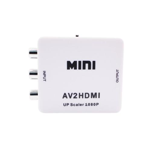 1080P Mini AV to HDMI  Converter Adapter