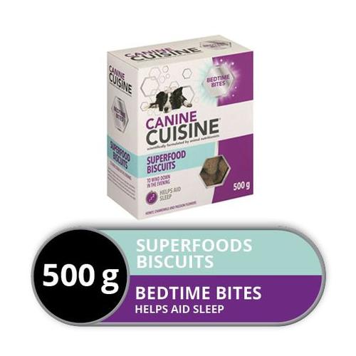 Canine Cuisine - Bedtime Bites Superfood Biscuits - 500g