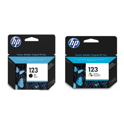HP Ink 123 Combo Pack Black & Colour HP123/123 OEM