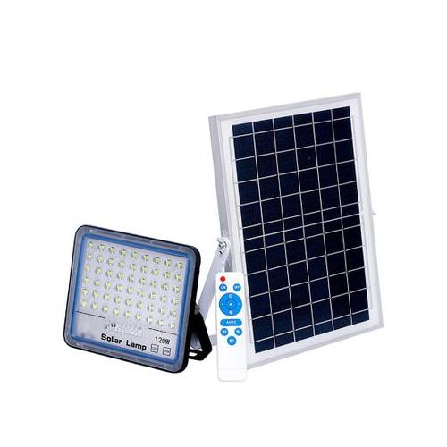 Classic Outdoor 120w Solar Floodlight with Remote