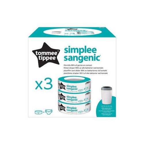 Tommee Tippee - Sangenic Simplee Cassette - Set Of 3
