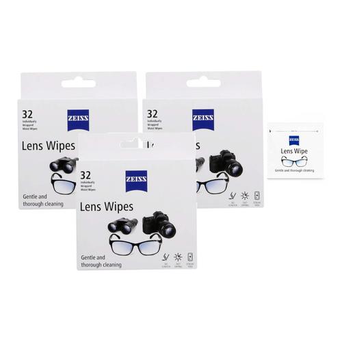 3 Pack - Zeiss - Lens Wipes