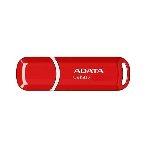 Adata UV150 64gb 3.2 snap cap red flash drive