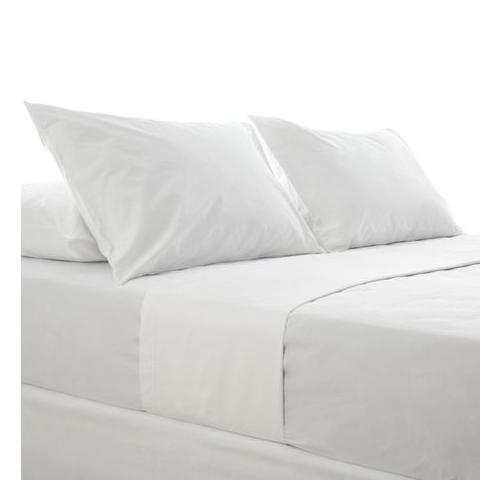 Miss Lyn 200 Thread Count Fitted Sheet - White