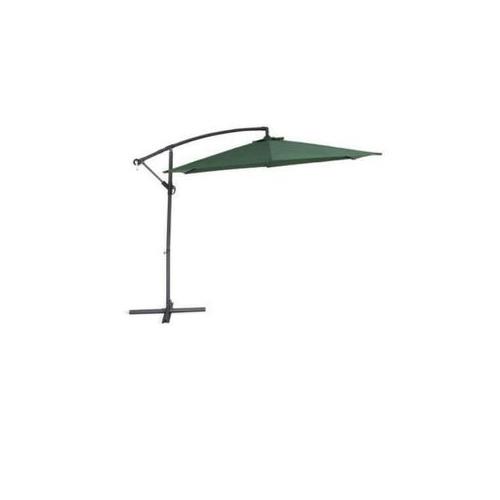 Garden Umbrella Cantilever Green 3m Round