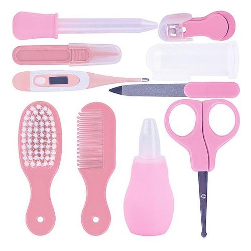 10 in 1 Baby Care Kit - Pink