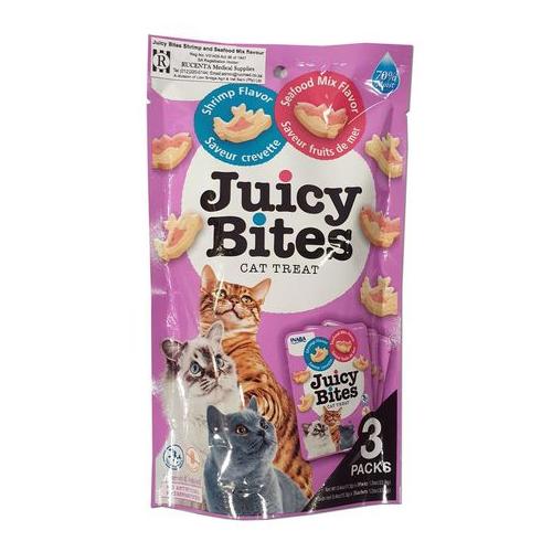 Juicy Bites Cat Treat- Shrimp & Seafood Mix Flavour