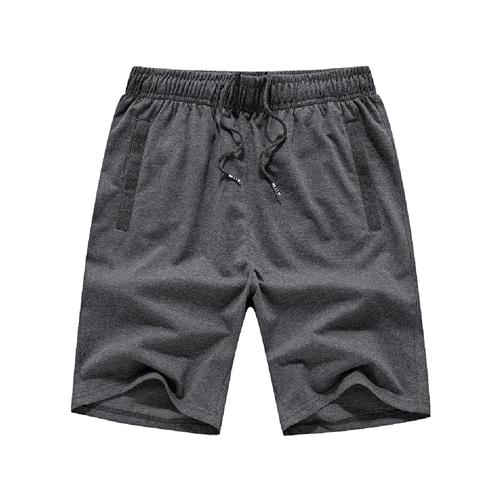 New Summer Shorts - Men's Five Point - Knitted - Dark Grey