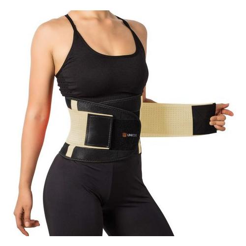 Unicoo Instant Slim Body Shaper & Waist Trainer Belt - Beige - Takealot