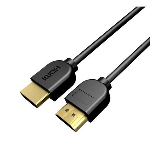 PPM Ultra Slim Solid Copper HDMI Cable with Ethernet V2.0 - 2.0m