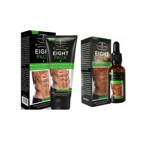 Lilhe Eight Pack Slimming Cream & Essential Oil Treatment - Combo