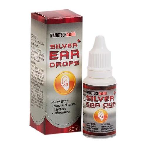 Nanotech Health Silver Ear Drops 20ml