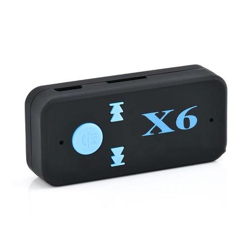Car Wireless Bluetooth (X6) Aux Audio Receiver Hand Free