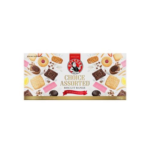 Bakers Choice Assorted Biscuit Range - 200g Box