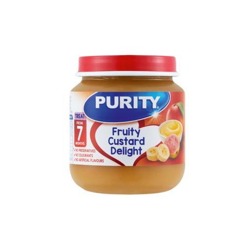Purity Second Foods - Custard Delight 6x125ml Pack