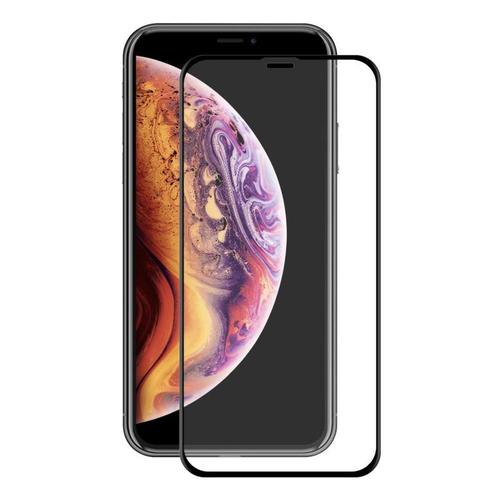iPhone XR 9H Tempered Glass Screen Protector - Black