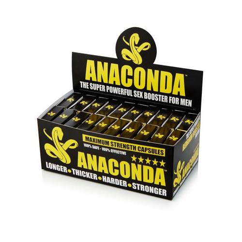 40 Capsules Shipper - Anaconda - Bedroom Booster -  (2 Capsules x 20 Packs)