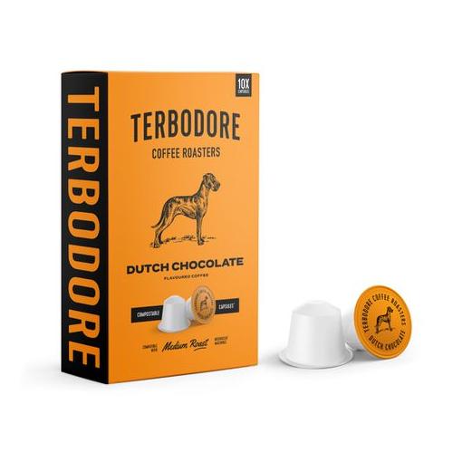 Terbodore Dutch Chocolate - 10 Nespresso compatible coffee capsules
