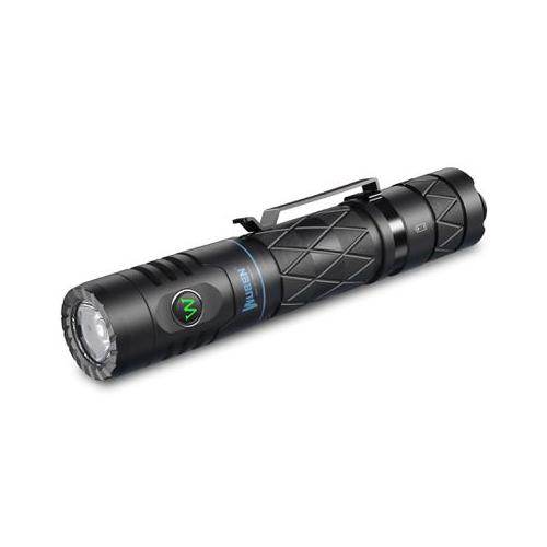 Wuben E12R, 1200 Lumen, 179m throw, Powerbank black flashlight