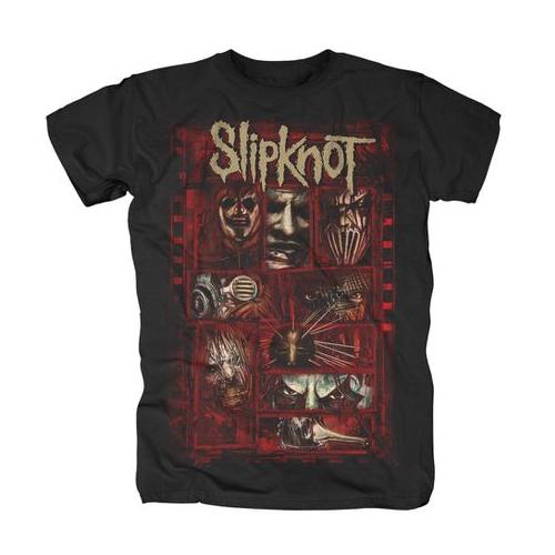 RockTs   Slipknot Sketched Boxes T-Shirt