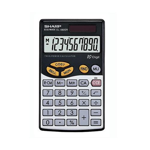 Sharp EL-480SB Business Calculator