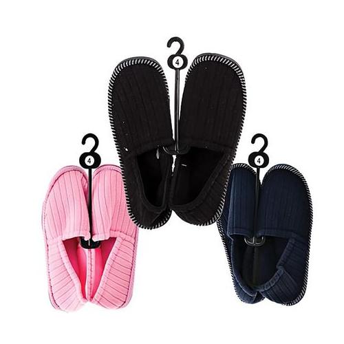 Slippers with Binding & Tapered Solle - Bulk Pack x 3 (Size: 4)