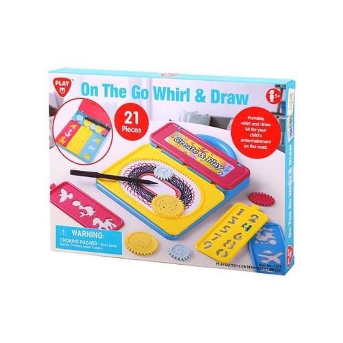 Play On The Go Whirl & Draw Set 21 Piece