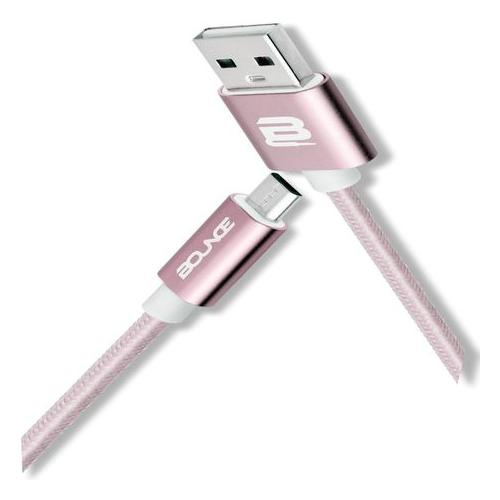 Bounce Micro USB Cable - Cord Series - 1.2m - Rose Gold