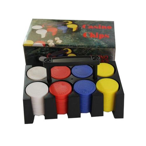 120 Poker Chip With Holder