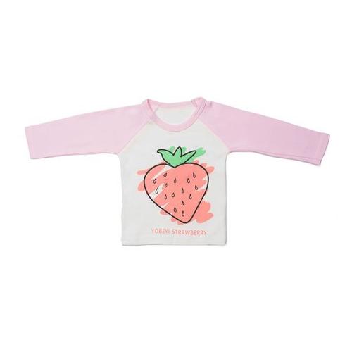 Longe Sleeve Strawberry Top