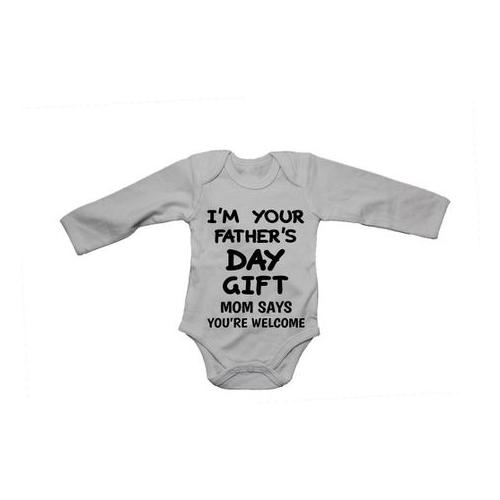 I'm Your Fathers Day Gift  - LS - Baby Grow