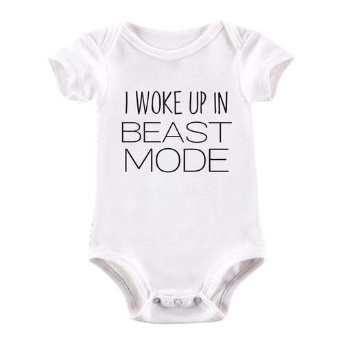 BTSN - I Woke Up in Beast Mode Baby Grow