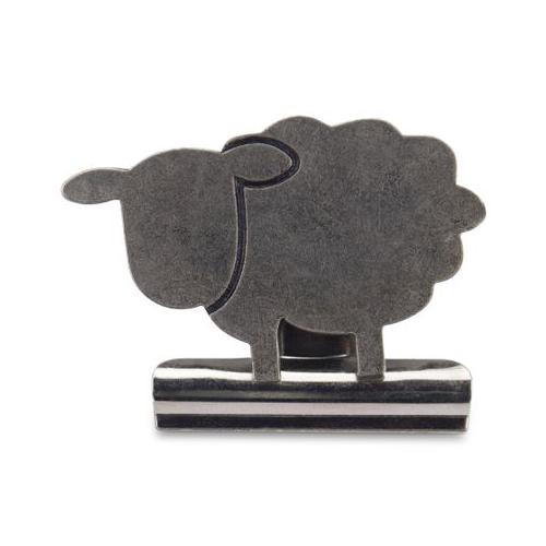 Bulldog Clip - Flat Sheep Design - Durable Stainless Steel - 5cm