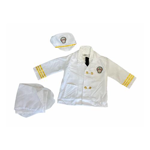 Ship Captain Sailor Costume For Kids