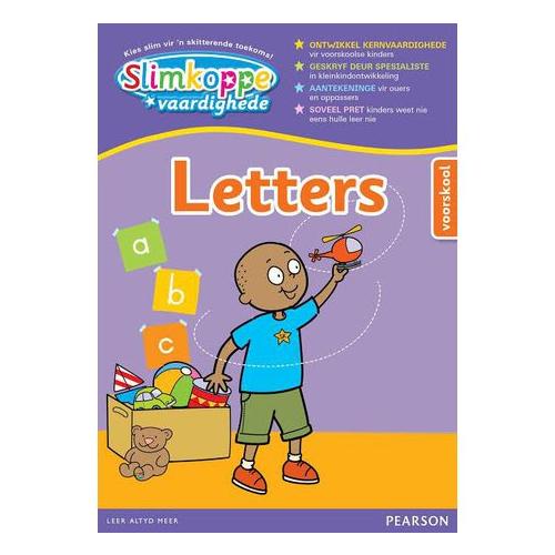 Slimkoppe Vaardighede Skryf en Skoonvee: Letters (Voorskool) : Voorskool