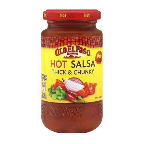 Old El Paso Hot Salsa Thick & Chunky 226g