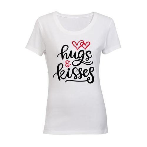 Hugs & Kisses - Valentine Inspired - Ladies - T-Shirt